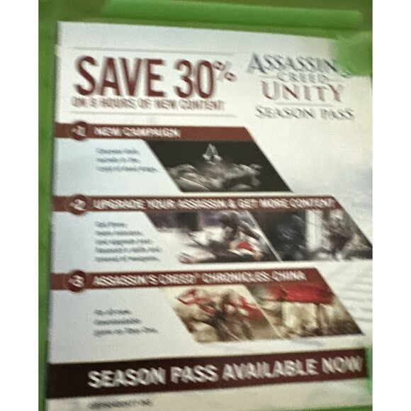 Assassin's Creed Unity Limited Edition PC video game 2014 5 discs - Picture 4 of 4